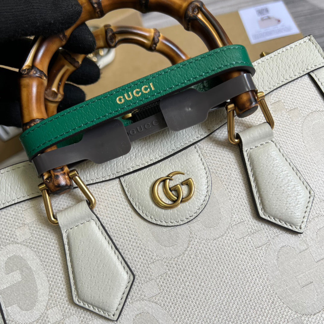 gg Diana Small gg Tote Bag White For Women, Women’s Bags 11in/27cm gg