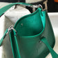 HM Evelyne 16 Amazone Bag Green With Silver-Toned Hardware For Women, Shoulder And Crossbody Bags 6.3in/16cm