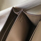 HM Mini Constance Bag Grey For Women Gold Color Hardware 7.1in/18cm
