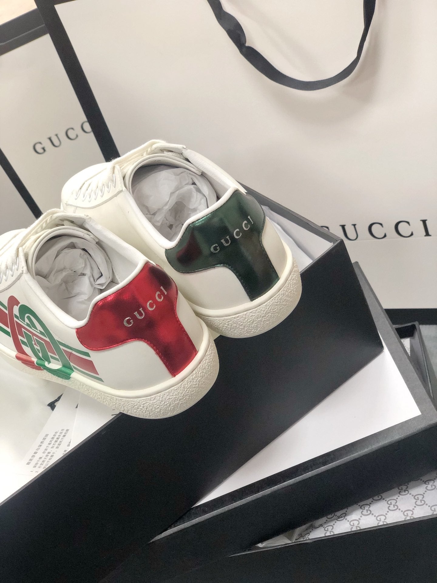 BL-GCI Ace white interlocking  Sneaker 087