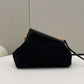 FI First Small Black Mink Bag For Woman 26cm/10in