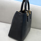 FI Small FF Tote Shoulder Black Bag For Woman 30cm/12in