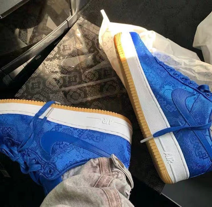 BL - CLOT blue silk