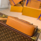 LV Marelle Tote MM Gold Miel Brown For Women,  Shoulder And Crossbody Bags 11.8in/30cm LV M59953