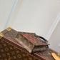 LV x Urs Fischer Petite Sac Plat Bag 18cm Monogram Canvas Spring/Summer 2021 Collection M69442, Brown