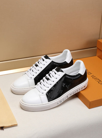 BL - LUV White and Gray Sneaker