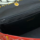ChanelVinyl Classic Red and Yellow Shoulder bag For Women 29cm/11.5in