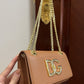 DG Polished 3.5 Phone Bag Brown For Women 7.3in/19cm DG