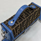 FI Mon Baguette Soft Trunk Brown and Blue Bag For Woman 21.5cm/8.5in