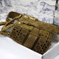 DI Medium Lady D-Lite Brown Cannage Bag For Women 9.5in/24cm CD