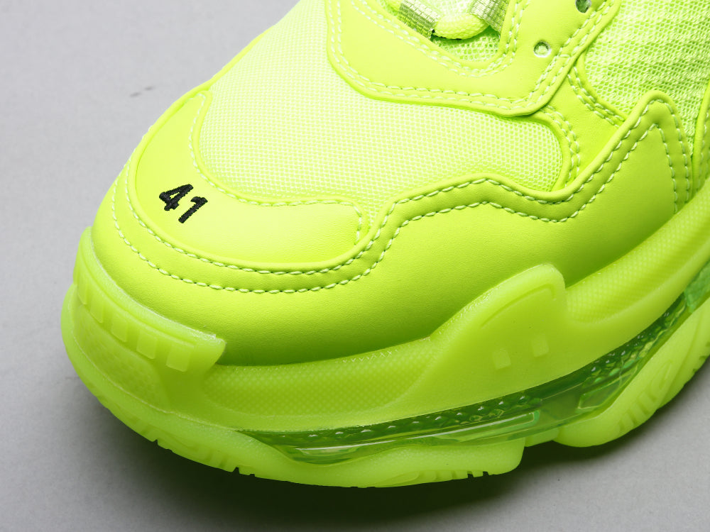 BL - Bla Air Cushion  Fluorescent Green Sneaker