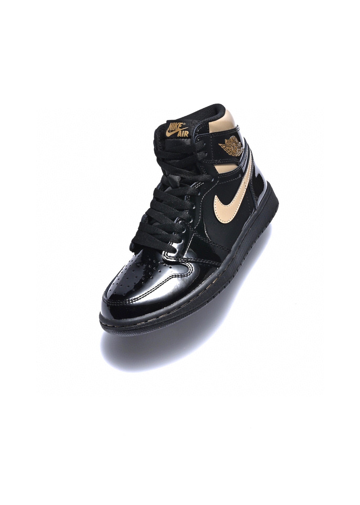 BL - AJ1 High Black Gold