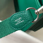 HM Evelyne 16 Amazone Bag Green With Silver-Toned Hardware For Women, Shoulder And Crossbody Bags 6.3in/16cm