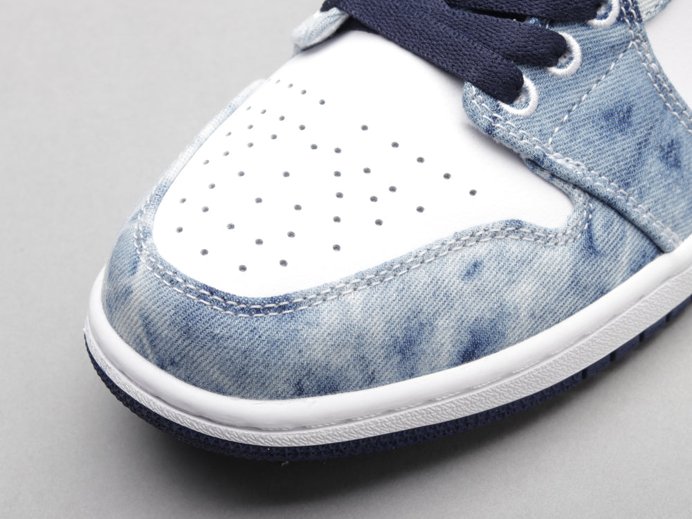 BL - AJ1 washed denim denim
