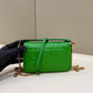 FI Baguette Green For Women, Women’s Handbags, Shoulder And Crossbody Bags 7.5in/19cm FF 8BS017