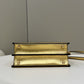 FI Peekaboo Medium Gold Bag For Woman 33cm/13in
