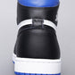 BL - AJ1 black and blue toe