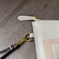 FI Flat Pouch White Large Pouch Bag For Woman 34cm/13in 8N0178AC9LF0K7E
