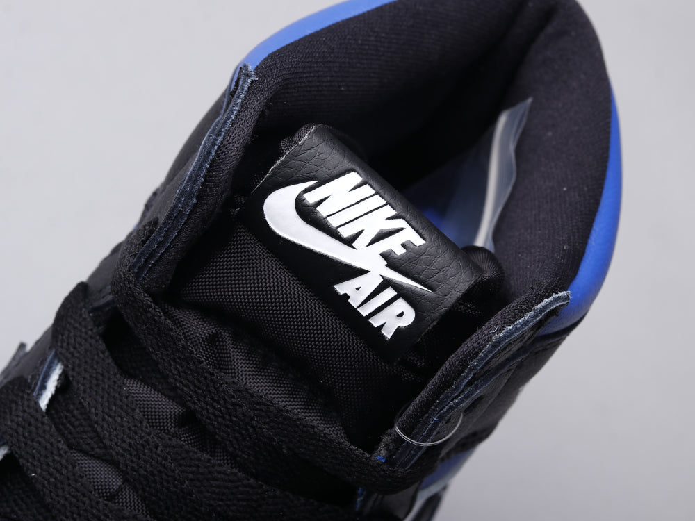 BL - AJ1 black and blue toe