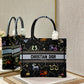 DI Small Book Tote Black, For Women, Women’s Handbags 26.5cm/10.5in CD