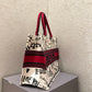 DI Medium Book Tote Bag By Maria Grazia Chiuri For Women 14in/36cm CD