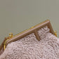 FI First Small Pink Mink Bag For Woman 26cm/10in