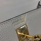 HM Mini Kelly Light Blue For Women Gold Toned Hardware 7.5in/19cm
