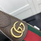 gg Ophidia gg Mini Bag Beige And Dusty Grey gg Supreme Canvas For Women 8in/20cm gg