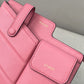 FI Bustine 2 Pockets Mini Pink Bag For Woman 16cm/6in