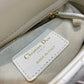 DI Mini Lady Bag White For Women 6.5in/17cm CD M0505SLOI