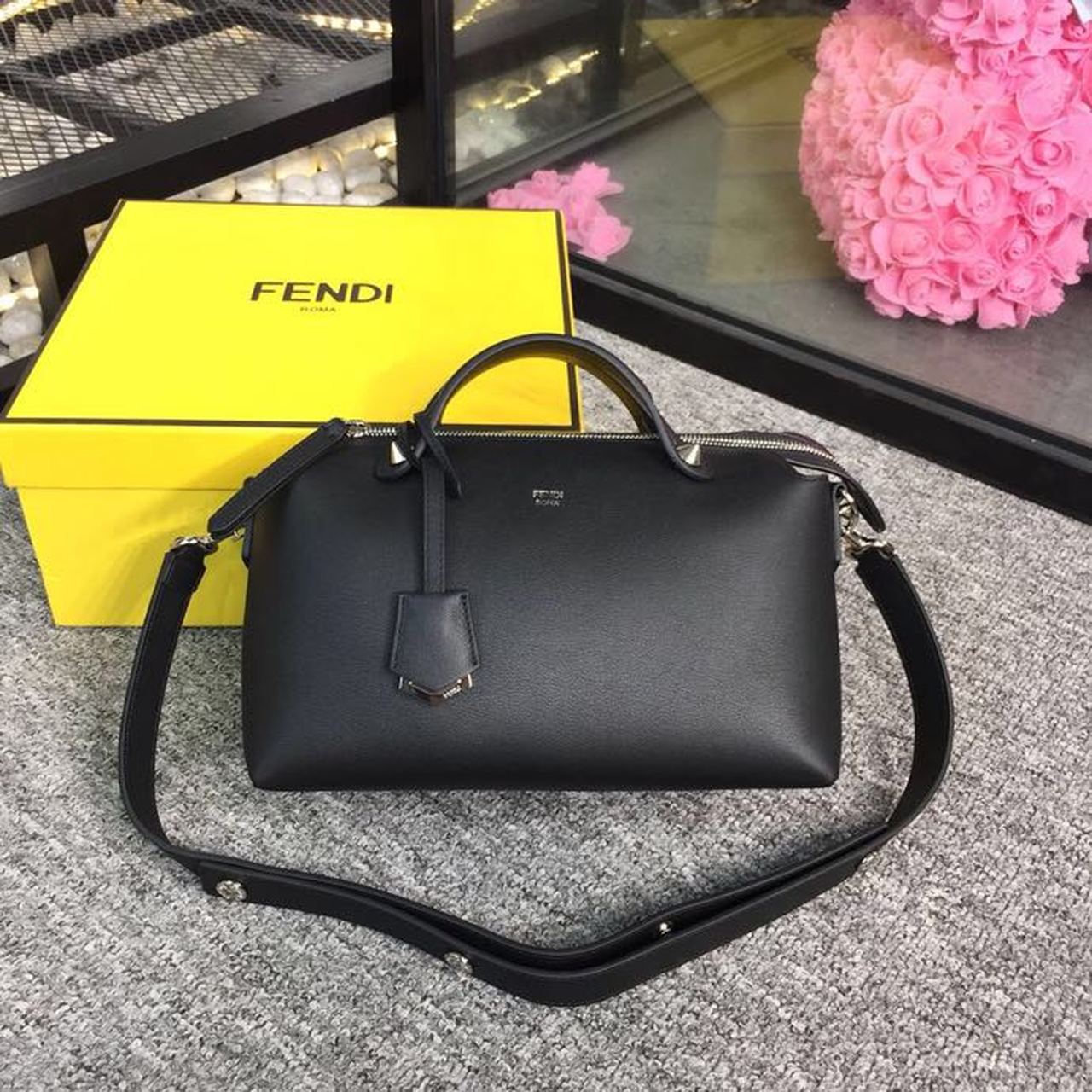 FI By The Way Medium Bag Black For Women, Women’s Handbags, Shoulder And Crossbody Bags 10.6in/27cm FF 8BL1461D5F0GXN