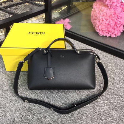 FI By The Way Medium Bag Black For Women, Women’s Handbags, Shoulder And Crossbody Bags 10.6in/27cm FF 8BL1461D5F0GXN