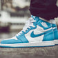 BL - AJ1 North Carolina Blue