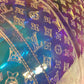 LV Keepall Bandouliere 50 Monogram PVC Iridescent Prism By Virgil Abloh For Men, Bags, Travel Bags 19.7in/50cm LV M53271
