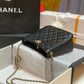 ChanelHobo Handbag Black Bag For Women 16cm/6in