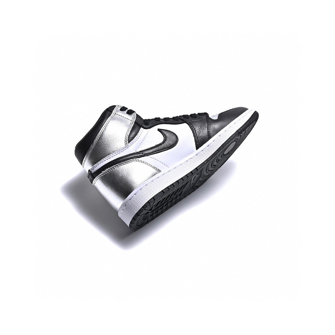 BL - AJ1 High Black Silver
