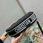 DI Medium Vibe Hobo Bag Black Cannage, Black Handbags, Crossbody Bags, 30cm CD M7201ONOA_M911