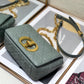 DI Small Caro Bag, Grey, For Women Women’s Handbags, Shoulder Bags, Crossbody Bags, 20cm CD M9241UWHC_M41G