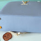 LV Capucines MM Taurillon Light Blue/ Beige For Women, Women’s Bags, Shoulder And Crossbody Bags 12.4in/31.5cm LV 