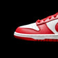 BL - NKE White Red University Red