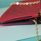 LV Double Zip Pochette Monogram Empreinte Black/Red For Women,  Shoulder and Crossbody Bags 7.9in/20cm LV