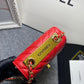 CHL Chevron Trendy CHL Phone Red Bag For Women 18cm/7in