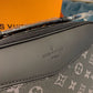 LV Bumbag Monogram Eclipse Canvas For Men, Belt Bags 11in/28cm LV M42906