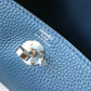 HM Lindy Mini Blue Jean Clemence Bag With Gold Hardware For Women, Women’s Handbags, Shoulder And Crossbody Bags 7.5in/19cm