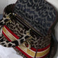 DI Medium Lady D-Lite Bag, Leopard Brown Handbags, Crossbody Bags, 24cm CD