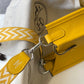 HM Evelyne 16 Amazone Bag Yellow With Silver-Toned Hardware For Women, Shoulder And Crossbody Bags 6.3in/16cm