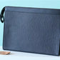 LV Pochette Voyage MM Monogram Drip Black By Nigo For Pre-Spring, Travel Accessories 27cm LV M45961