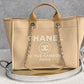 ChanelSmall Shopping Bag Silver Hardware Raffia For Women, Women’s Handbags, Shoulder Bags 15.2in/39cm AS3257