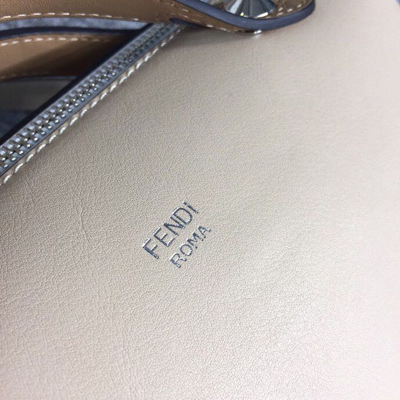 FI By The Way Medium Bag Beige For Women, Women’s Handbags, Shoulder And Crossbody Bags 10.6in/27cm FF 8BL1461