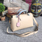 FI By The Way Medium Bag Beige For Women, Women’s Handbags, Shoulder And Crossbody Bags 10.6in/27cm FF 8BL1461